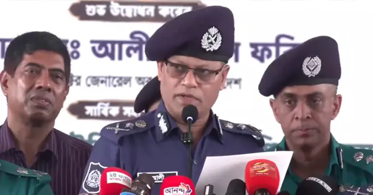 আইজিপি মো. আলী হোসেন ফকির